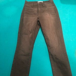 Black high waist jeans